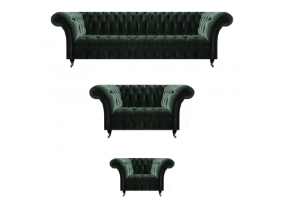 Sofa set Sofas Upholstered furniture Armchair Two-seater with Four-seater Chesterfield