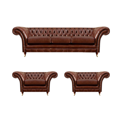 Leather sofa couch upholstery suite modern couches Chesterfield