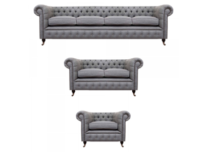Sofa set fabric textile upholstered sofa Chesterfield living room new design