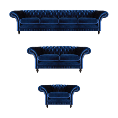 Chesterfield Sofas New Suite 3-piece Living Room Furniture Sofa Suite