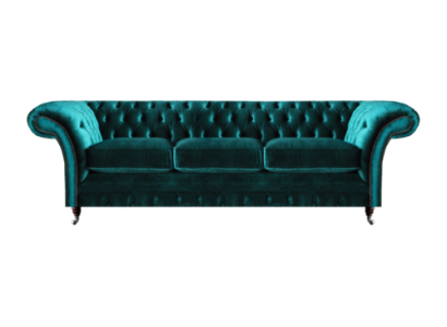 Chesterfield Sofa Three-Seater Couch Upholstered Furniture Living Room New Furniture