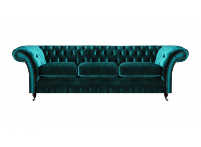 Chesterfield Sofa Three-Seater Couch Upholstered Furniture Living Room New Furniture