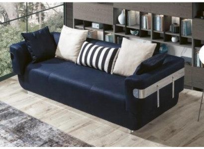 Three-seater couch fabric sofa sofas furniture textile 230cm fabric couch sofas