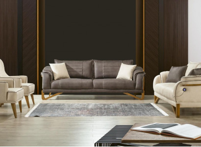 Sofa set Couch Set 3+3+1+1 seat upholstery suite furniture seat cushions 4-piece