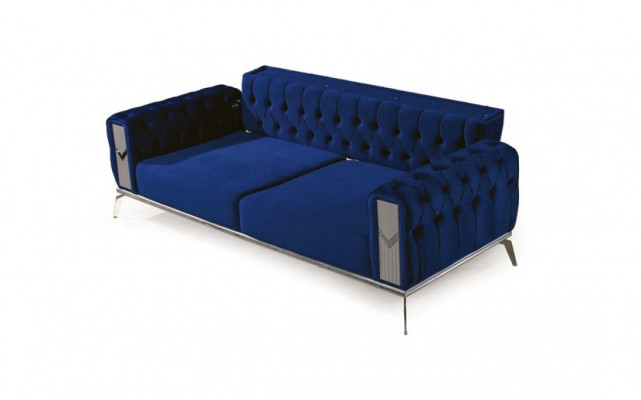 Sofa Set Couch Set Upholstered Furniture 3+3+1 Coffee Table 4-piece Set