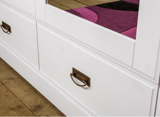 Wardrobes Country Style Wardrobe Clothes Cabinet Wood Cabinet XXL Wardrobe Shelf