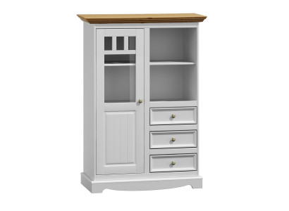 Dresser shelf wood cabinet cabinets white sideboard country house dresser sideboard