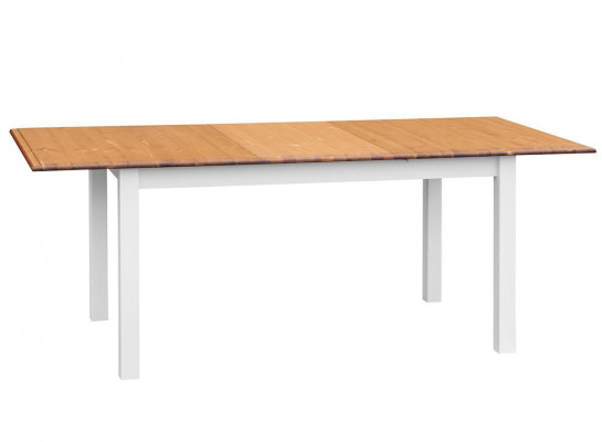 Country House Wooden Dining Table Table Wood Tables 150/197cm Dining Room Extendable