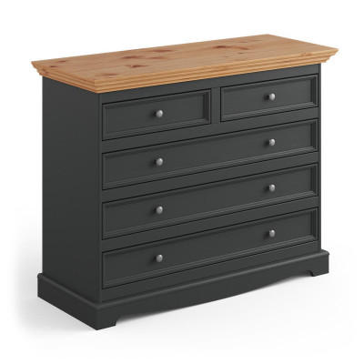 Sideboard luxury dressers country house design furniture upholstery wood console black board