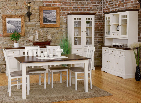Dining Room Tables Classic Style Sturdy up to 150-197cm Living Room Dining Table XXL