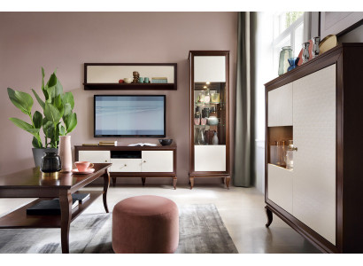 Living room set display cabinet dresser mirror wall units dressers
