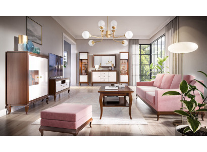 Living room set display cabinet sideboard mirror wall units sideboards design