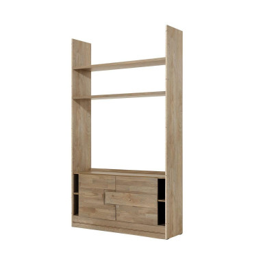 Living room wall unit cabinet system country house dresser TV