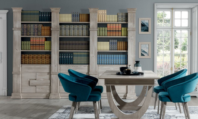 Classic shelf wall shelf bookcase bookshelf wall unit living room