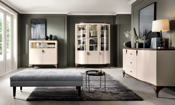 Classic living room decoration wall living room showcase sideboard RTV shelf walls