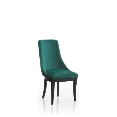 Set of 6 Luxury Classic Dining Room Chairs Modern Solid Wood Seats