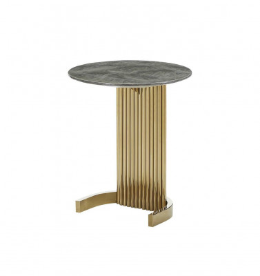 Side table marble gold tables design furniture luxury living room table stainless steel