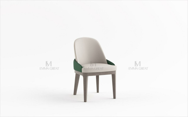 Chair 1x Dining Room Upholstered Armchair TV Lounge Club Textile Seat Chair