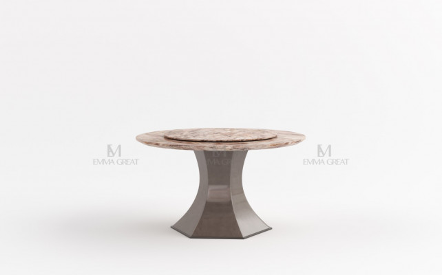 Round dining table round table living room kitchen 135cm luxury marble round tables