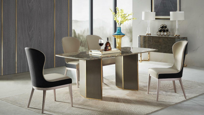 Dining table marble dining tables dining room tables table design wood stainless steel luxury