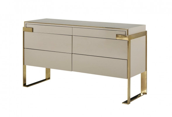 Designer sideboard luxury cabinet stainless steel chests lowboard furniture wood