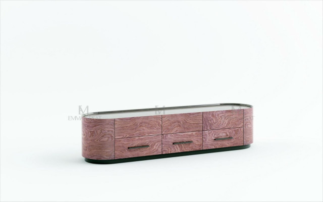 Designer TV stand sideboard cabinet low board cupboard living room luxury