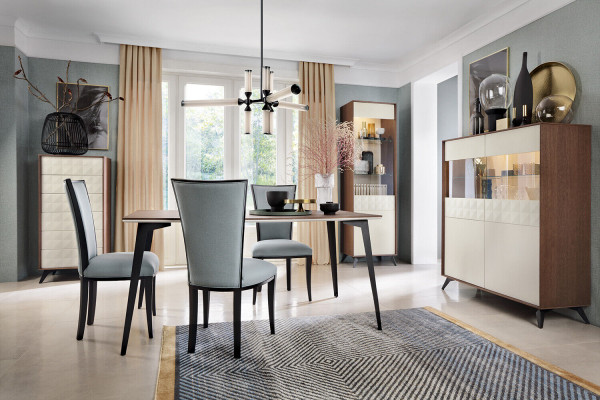 Dining table wood tables table dining room solid designer 160x90x76cm