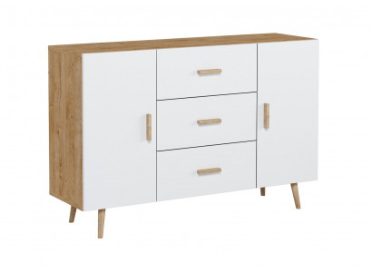 Dresser Shelf 140cm Cabinets Shelves Storage High Gloss New Dresser Sideboard