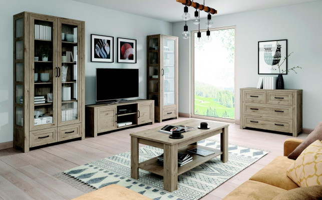 Living room wood RTV hotel luxury sideboard TV lowboard XXL cabinet table new