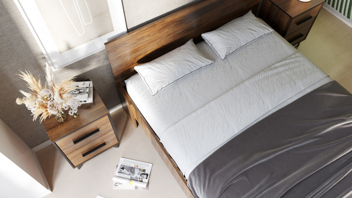 Luxury Beds Double Bed 160x200 cm Modern Style Design Hotel Furniture Italian Furniture