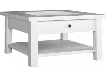 Wood coffee tables made from solid wood, living room furniture, 93x93 cm, solid tables