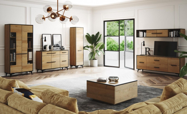 Luxury cabinet, wood style furniture, wood living room sideboard cabinet display cabinet