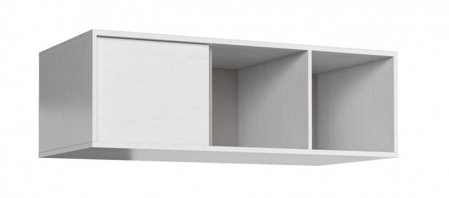 Modern shelf for living room, wooden bookshelf, wall shelf, new Siena Mati