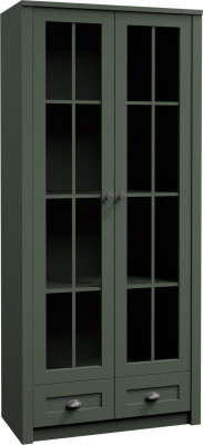 Country House Display Cabinet Handmade Living Room Cabinet Wood Display Cabinet New