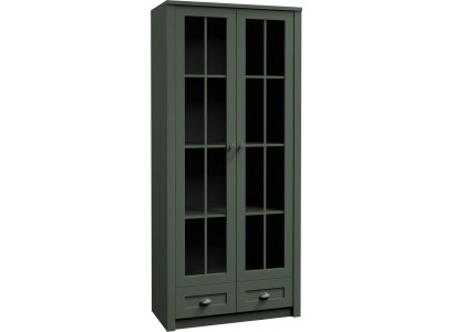 Country House Display Cabinet Handmade Living Room Cabinet Wood Display Cabinet New
