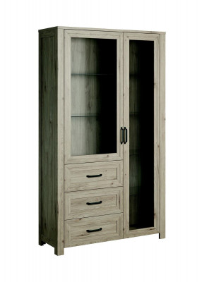 Wood cabinet system shelves living room glass cabinet display case display cabinet shelf