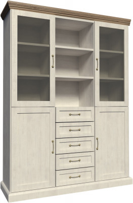 Vitrine W2D Design Living Room Cabinet White Modern Display Cabinets Wood Cabinets New