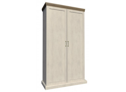 Classic wardrobe, bedroom wood cabinet, modern style cupboards, country house.