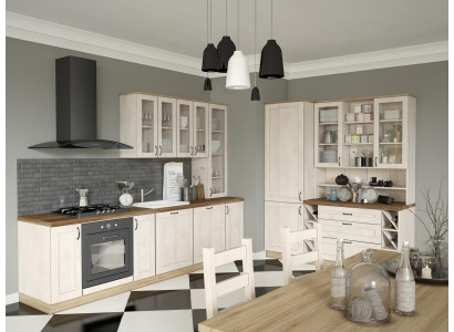 Classic kitchen, compact kitchens, tall cabinet, cupboard, wall cabinet, custom-made.