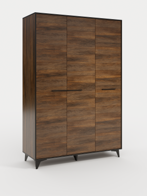 Cabinet Handcrafted Solid Wood Cabinet Wardrobe Bedroom Wood New