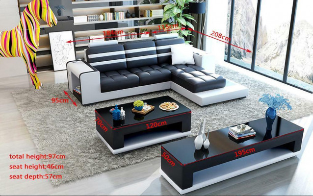 Corner sofa upholstered suite living landscape L-shaped designer sofa couch corner sofa luxury.