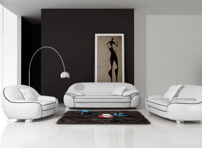 Leather sofa couch sofa set 3+2 seater sets design modern sofa