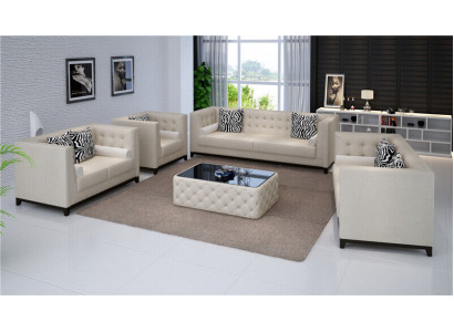 Sofa set sets design sofas upholstered couches leather 3 2 seater
