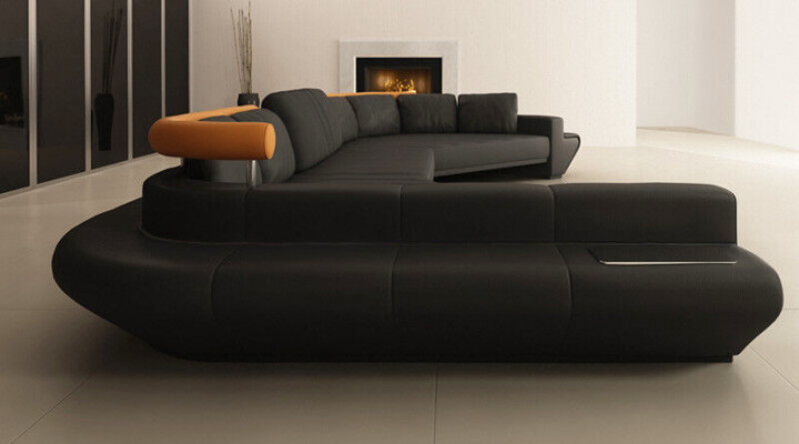 Round couch sofa upholstery, round sofas, living landscape, corner sofa, corner suite.