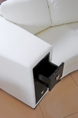Sectional round corner sofa leather round couch set sofa corner couch