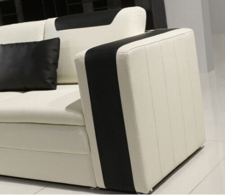 Designer living room corner sofa couch upholstered seat corner suite