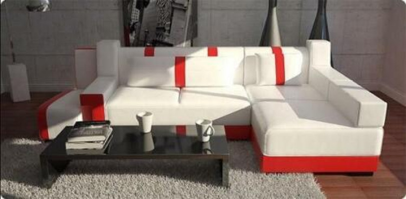 Sectional sofa couch decoration upholstery living landscape leather corner sofas set