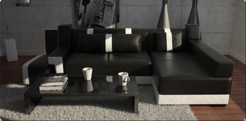 Sectional sofa couch decoration upholstery living landscape leather corner sofas set