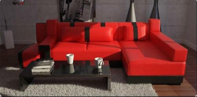 Sectional sofa couch decoration upholstery living landscape leather corner sofas set