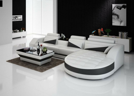 Sectional sofa L-shape living landscape designer sofa couch upholstery seating set